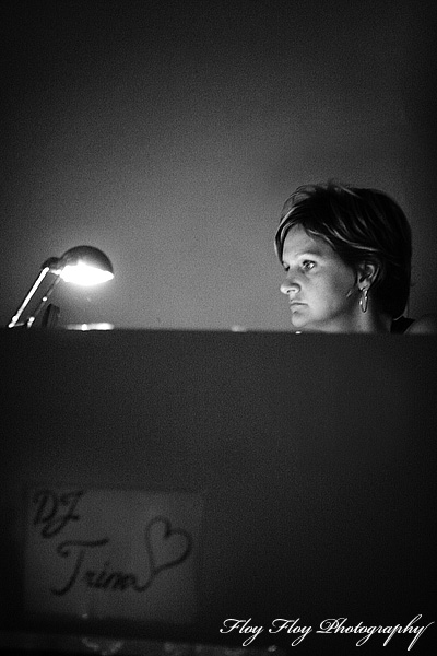 Trina Dobbs. Swing dj at Cats Corner. Copyright: Henrik Eriksson. The photo may not be published elsewhere without written permission.