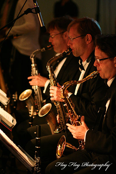 Canal Street Syncopators playing at a wedding. Copyright: Henrik Eriksson. The photo may not be published elsewhere without written permission.