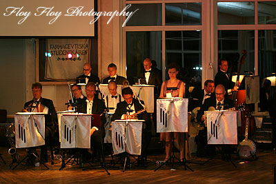 Canal Street Syncopators playing at a wedding. Copyright: Henrik Eriksson. The photo may not be published elsewhere without written permission.