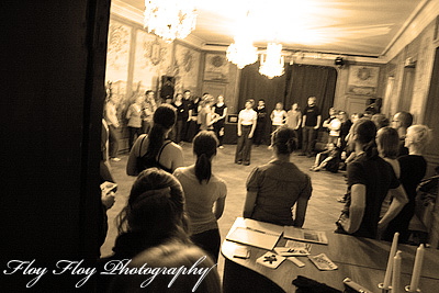 Lindy hop taster lesson at Dekadans. Copyright: Henrik Eriksson. The photo may not be used elsewhere without permission.