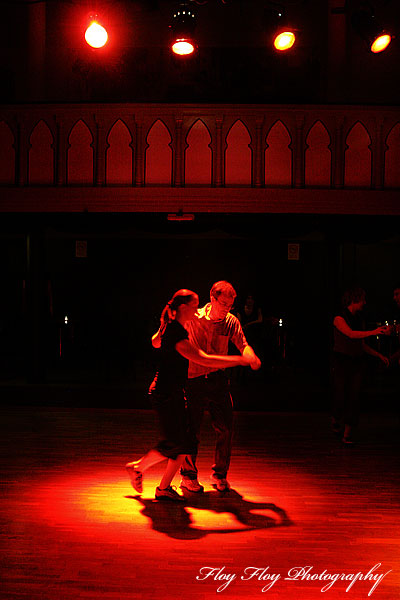 Lindy hoppers at a swing dance in Gävle. Copyright: Henrik Eriksson. The photo may not be published elsewhere without written permission.