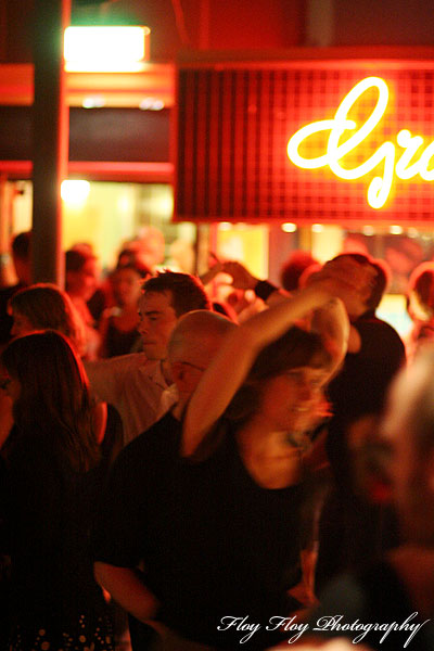 Swing dancing at Grand. Hasse Ling and His Syncopators of Swing. Copyright: Henrik Eriksson. The photo may not be published elsewhere without written permission.