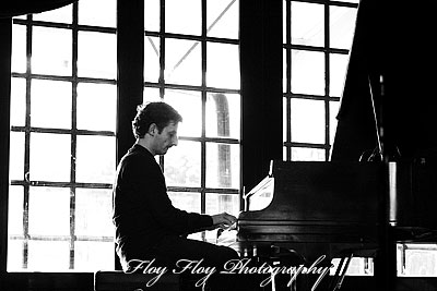 Oliver Antunes (piano). Jesper Thilo Danish Quartet at Katalin. Copyright: Henrik Eriksson. The photo may not be published elsewhere without written permission.