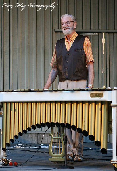 Lars Erstrand (vibraphone). Lars Erstrand Four at Parksnäckan. Copyright: Henrik Eriksson. The photo may not be published elsewhere without written permission.