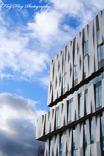 Uppsala konsert & kongress: the architecture. Copyright: Henrik Eriksson. The photo may not be used elsewhere without my permission.