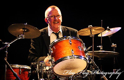 Björn Sjödin (drums). Copyright: Henrik Eriksson. The photo may not be used elsewhere without my permission.