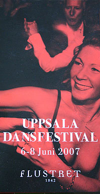 Uppsala dansfestival poster.