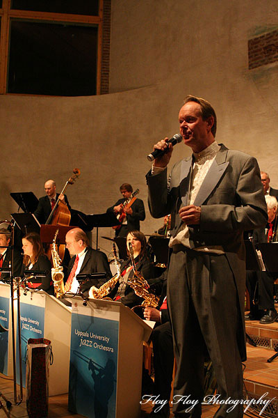 Ulf Johansson Werre. Uppsala University Jazz Orchestra. Copyright: Henrik Eriksson. The photo may not be used elsewhere without my permission.