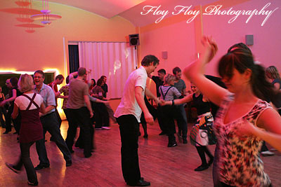 Swing dancing at Drabanten at Uppsala Winter Camp. Copyright: Henrik Eriksson. The photo may not be used elsewhere without my permission.